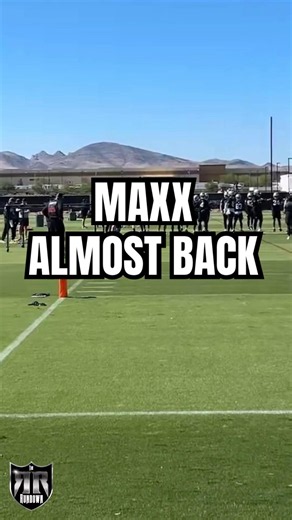 Maxx Crosby is ALMOST back for the #raiders 💯🏴‍☠️