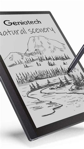 Touchscreen E-ink Technology WiFi 4GB  Colorful EBook Reader with Writing Pen