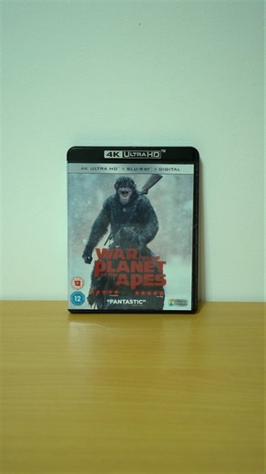 War For The Planet Of The Apes 4K Blu-Ray Unboxing
