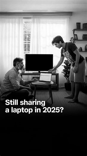 17K views · 99 reactions | Sharing is caring, but not when it’s one laptop and five deadlines. Turn your TV into a next gen AI-ready computer with JioPC  Drop "JioPC" in our DMs for your 1-month free trial link. #JioPC #Connection #AI | Jio | Facebook