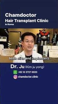 [ChamDoctor] Former Bosley Doctor in Korea | Hair Transplant for Caucasian Hair Types