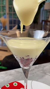 Zabaglione! A classic dessert that is soooo decadent and delicious! 🍮✨ Full recipe below. Perfect for special occasions! Serves 4 Ingredients: • 6 egg yolks • ½ cup sugar • ¼ cup Marsala wine • ¼ cup sweet white wine • 1.5 cups pomegranate seeds or fresh berries like strawberries (optional) • 4 Madeleine, biscotti or any cookie of choice (optional) Instructions: • Fill a pot with about 1 or 2 inches of water and bring it to a simmer. Grab a heat-proof bowl (preferably pyrex or copper) that can 