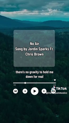 No Air Song by Jordin Sparks Ft. Chris Brown - Music Video with Lyrics