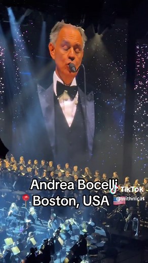 Andrea Bocelli concert in Boston USA 🇺🇸 #andreabocelli #opera #concert #fifaworldcup2026