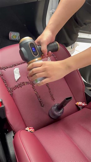 Super easy-to-use car vacuum cleaner, compact and portable, with powerful functions#car #carvacuum