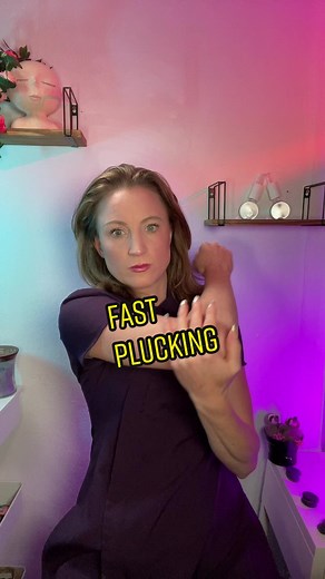 Fast and Aggressive ASMR Plucking for Relaxation