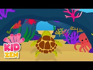 3 Hours of Relaxing Baby Sleep Music: Colors of Coral Reef | Music box Lullaby for Kids and Babies