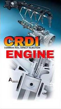how work common rail direct injection system #crdi #dieselengine