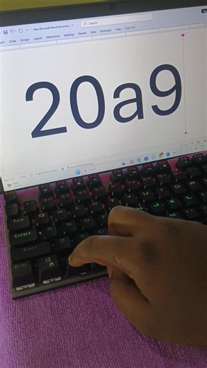 Korean Won Symbol Shortcut ₩ in Word #msword #keybordmusic #keyboard #unicode #symbol