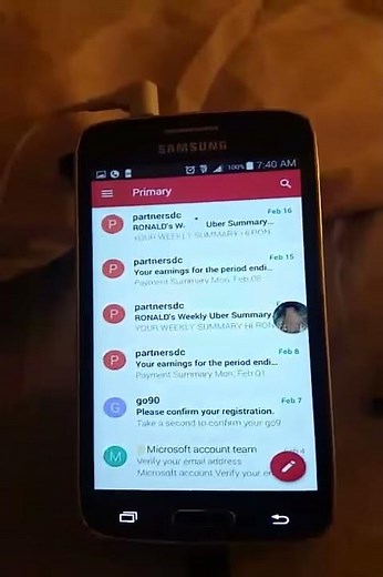 How to refresh gmail in android phone
