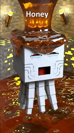 How to annoy Ghast in Minecraft 💎⛏️