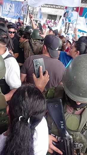 #hastalavictoriasiempre #cierredecampaña #todo5 #luisagonzalez lo más cerca que estuve de Luisa Gonzáles mujer inteligente y bella