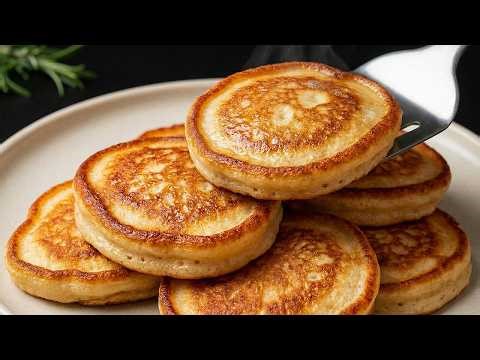 Pancakes Breakfast for every day – simple and delicious! Brilliant recipe in 5 minutes!