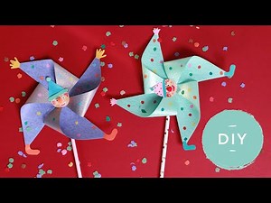 Windmolentje maken voor carnaval