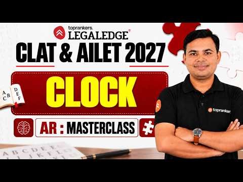 CLAT & AILET 2027 Analytical Reasoning | Clock Masterclass | Complete Strategy | Mukesh sir