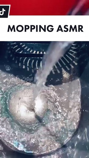 My 🤍 DIY Mop Recipe #moptok #moppingwithboilingwater #spinmop #moppingasmr #asmrcleaning #nowitsclean