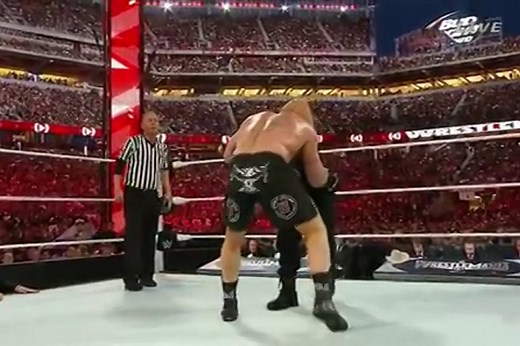 WrestleMania 31 Roman Reigns vs Brock Lesnar