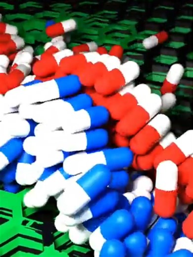 Blue Pill Red Pill | Capsule Drop 1 (Matrix)#Satisfying #satisfyingvideo