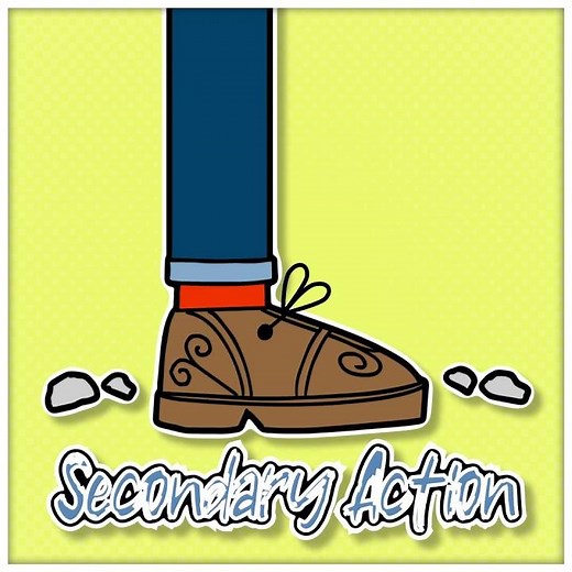 12 Principles of animation: Secondary action #animation #12principles #funny