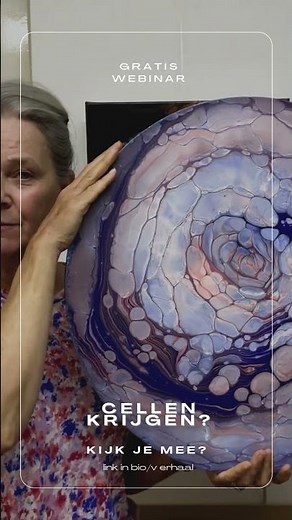 Cellen krijgen bij acryl gieten? Kijk mee met de gratis webinar