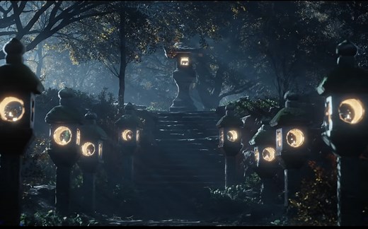 UE4-夜景灯光氛围案例