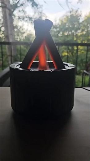 Humidificador Fogata Zen Black Edition