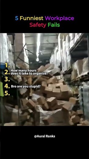 5 Funniest Workplace Safety Fails