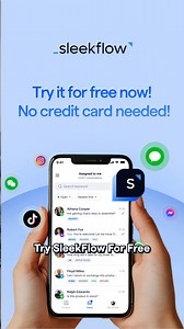 You don’t need a big team to deliver 5-star service. With SleekFlow’s AI, your customers get instant replies on WhatsApp, website chat, and socials — even while you sleep. 😴 Join 5,000 businesses growing with AI. 👉🏼 Try it for free now. No credit card needed. | SleekFlow