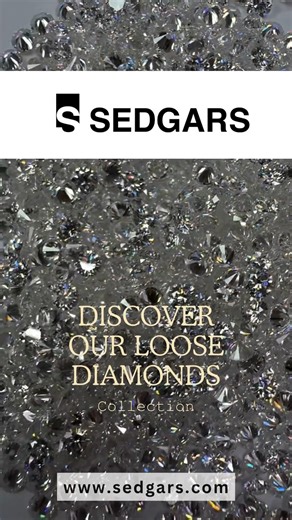Sparkle & Shine: Discover Our Loose Diamonds Collection. Unleash Brilliance with Every Carat, Explore our exquisite assortment of loose diamonds, each meticulously crafted to radiate unparalleled brilliance. From classic cuts to contemporary shapes, find the perfect diamond to capture your heart's desire. #diamonds #diamondrings #labdiamonds💎 #jewellerygallery | Sedgars