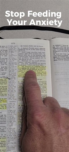 Stop Feeding Your Anxiety | Philippians 4:6 #Bible #Christian #Jesus #faith #scripture