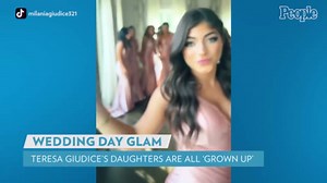 Teresa Giudice's Daughters Look So Grown Up in Ultra-Glam Bridesmaid Dresses at Her Wedding
