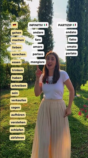 Learn Italian Verbs with Me! 🇮🇹 🎶 #learnitalian