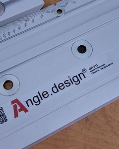 This is Angle.Design and it is the ultimate precision accessory for your track saw. You can pick your jaw up off the ground now. What do you think? More to come as I cover this revolutionary system from Denmark. @angle.design.co . This system was sent to me to showcase so we call all see just how awesome it is. | TOOLS by Design | Facebook