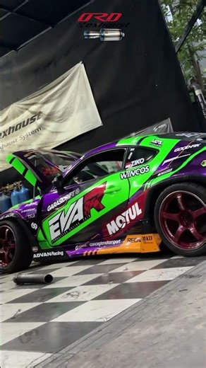 BRZiko Garasi Drift Improve new exhaust. Race Proven Exhaust System ORD exhaust