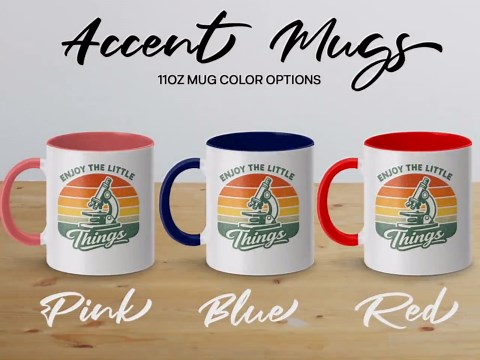 Retro Microscope Mug, Science Teacher Gift, Biologist Chemist Coffee Cup - Etsy