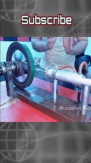 DOUBLE ACTING ENGINE #pistonengine #nikolatesla #howtomake #steamengine