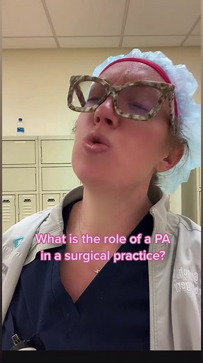 What is the role of a PA in a surgery practice? #physicianassistant #physicianassociate #surgery #neurosurgery #pastudent #paschool #operatingroom | Dr. Betsy Grunch - Ladyspinedoc