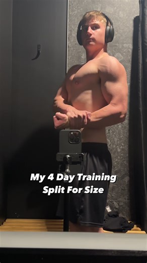 Training Program In bio 🔥 #gym #training #chest #back #arms