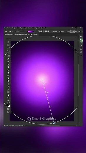 Make Gradient Poster in Adobe Photoshop