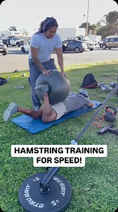 Hamstring training for speed. Fast twitch training. Never stop being an athlete. You know me ! SDMT! | SD MASTER TRAINER