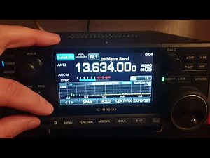 Icom IC-R8600 Sync Detection