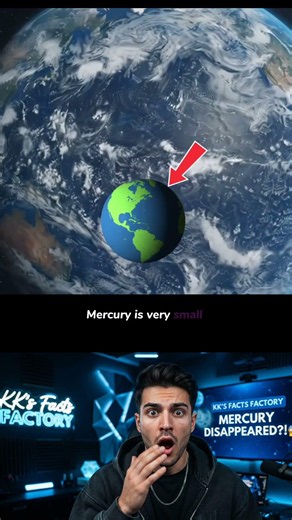 Mercury Disappear fact💡#mercury#solarsystem#youtubeshorts#facts#space#trending#shorts#shortfeed#fact
