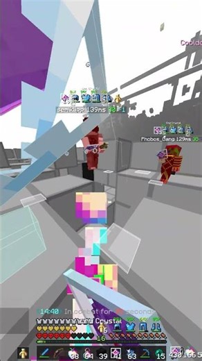 failed 2v1 #pvp #crystalpvp #crystalpvpmontage #minecraft #minecraftpvp #cpvp