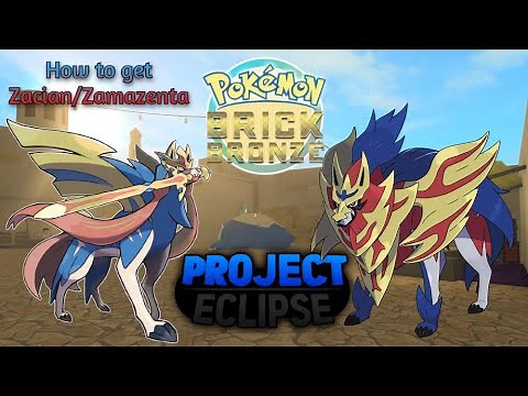 How to get Zacian/Zamazenta in Pokemon Brick Bronze