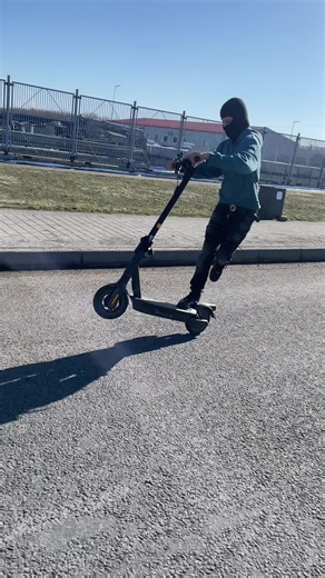 Stunt Riding with Ninebot in Kaliningrad