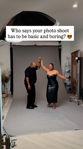 When a photographer can feel the energy shift in the room, you know you booked the right one. I don’t use props often because YOU are the prop. You are the prize. You’re the reason your photos will stand out, and I take pride in pulling that out of you. Everyone walks in nervous. I get it. Buuuuuut I’ll talk you through it. You cannot do anything wrong around me! My care is your safe space! 😉 #reels #blackfemalephotographer #explorepage #comedy #relatable #clientsbelike #blackinfluencers #conte
