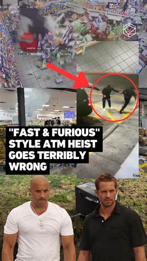 Cultura Colectiva on Instagram: "They really thought this ATM robbery would work. In Texas, suspects tried to steal an ATM using an SUV but the plan failed spectacularly and the video is now going viral.🚨"