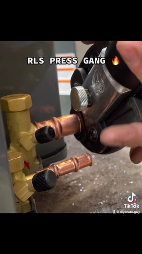 RLS Crimp Tool Demonstration for HVAC Professionals