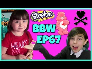 Blind Bag Wednesday EP67 with Daisy's Toy Vlog - Shopkins, Minecraft, Tokidoki and Care Bears