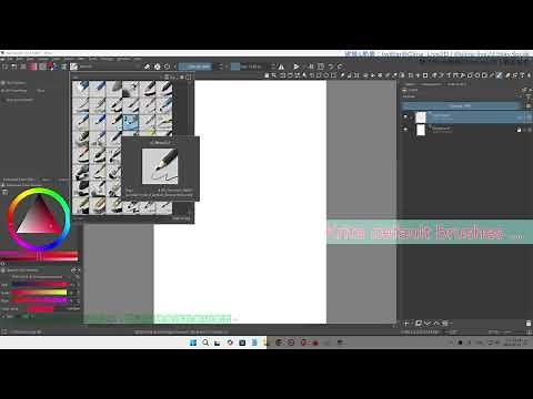 Reset Krita brushes/default settings